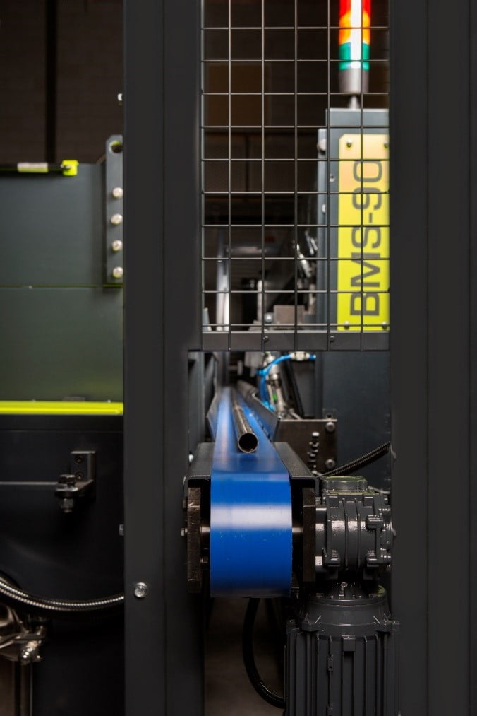 Tube rejection belt