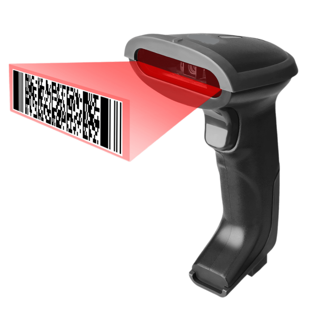 Scanner for machine settings and traceability
