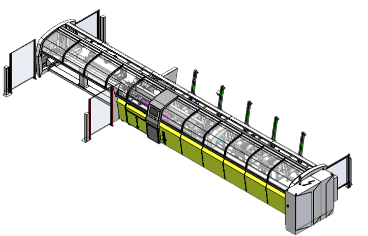 SCF Alpha cutting machine